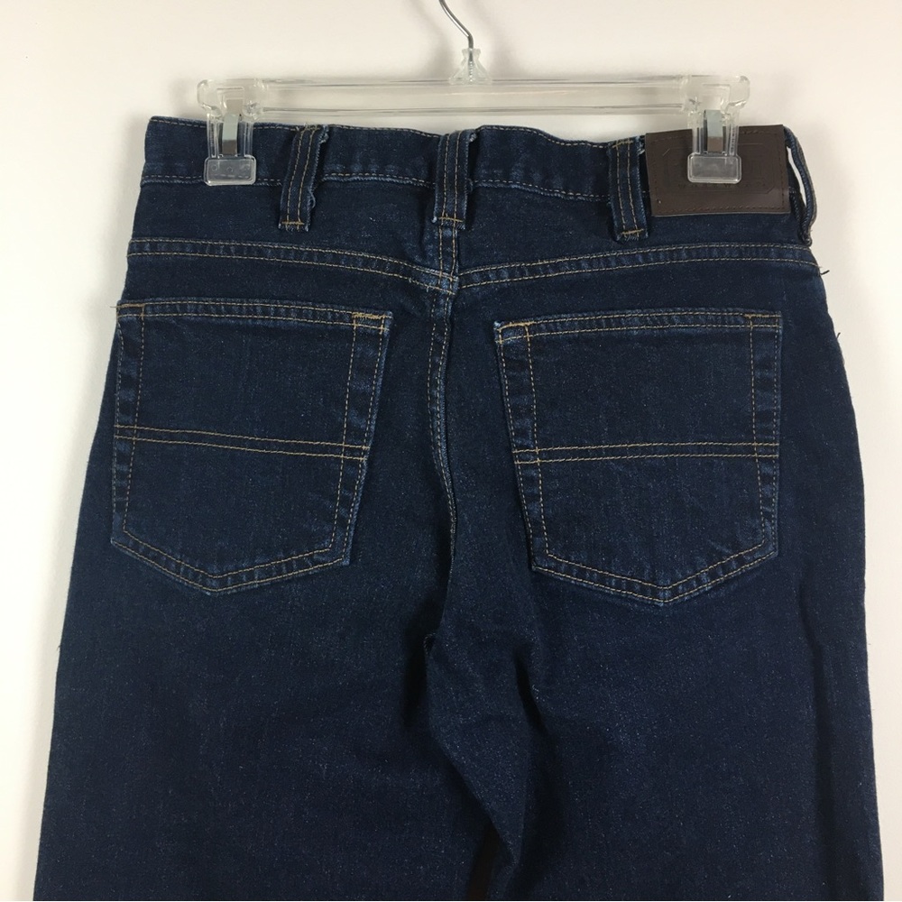 C E Schmidt Workwear Dark Wash Relaxed Fit Denim Jeans Stretch 30x32 - Picture 12 of 16